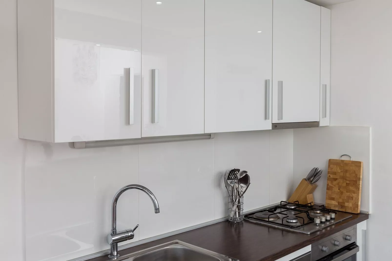 Apartment Super Marijo - Two-Bedroom Apartment with Sea View-Kitchen