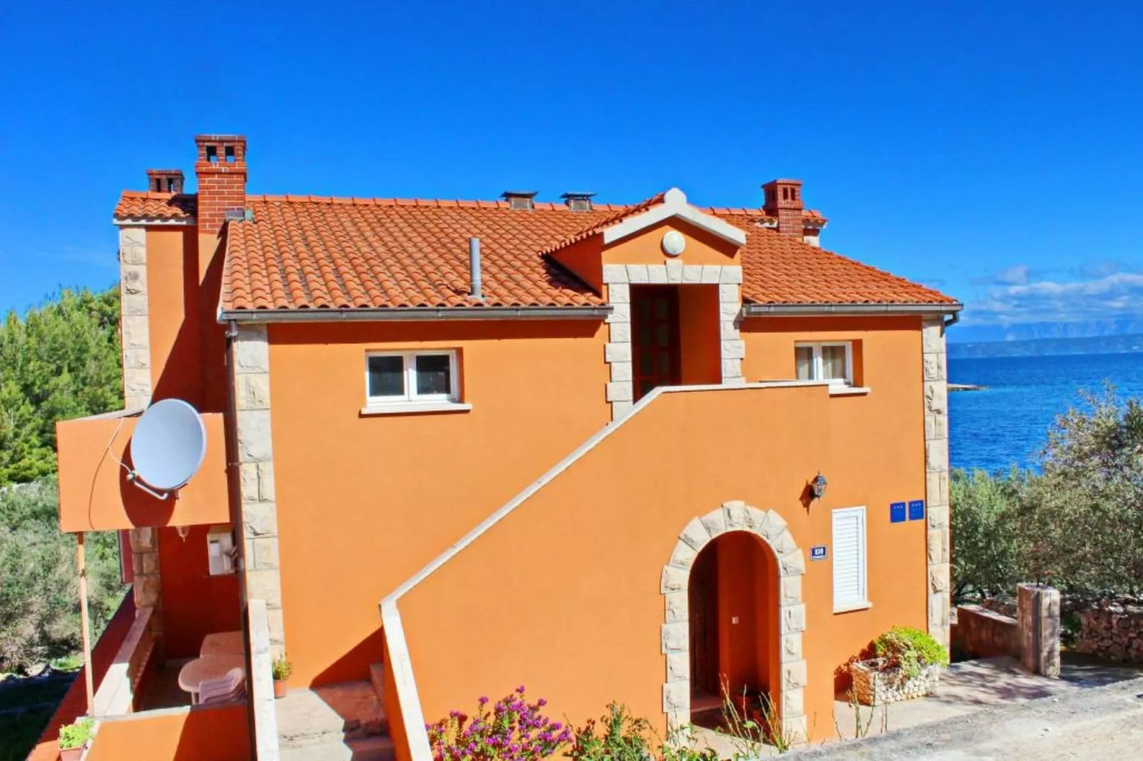 Apartments Sea Line - One Bedroom Apartment with Terrace and Sea View-Outdoor