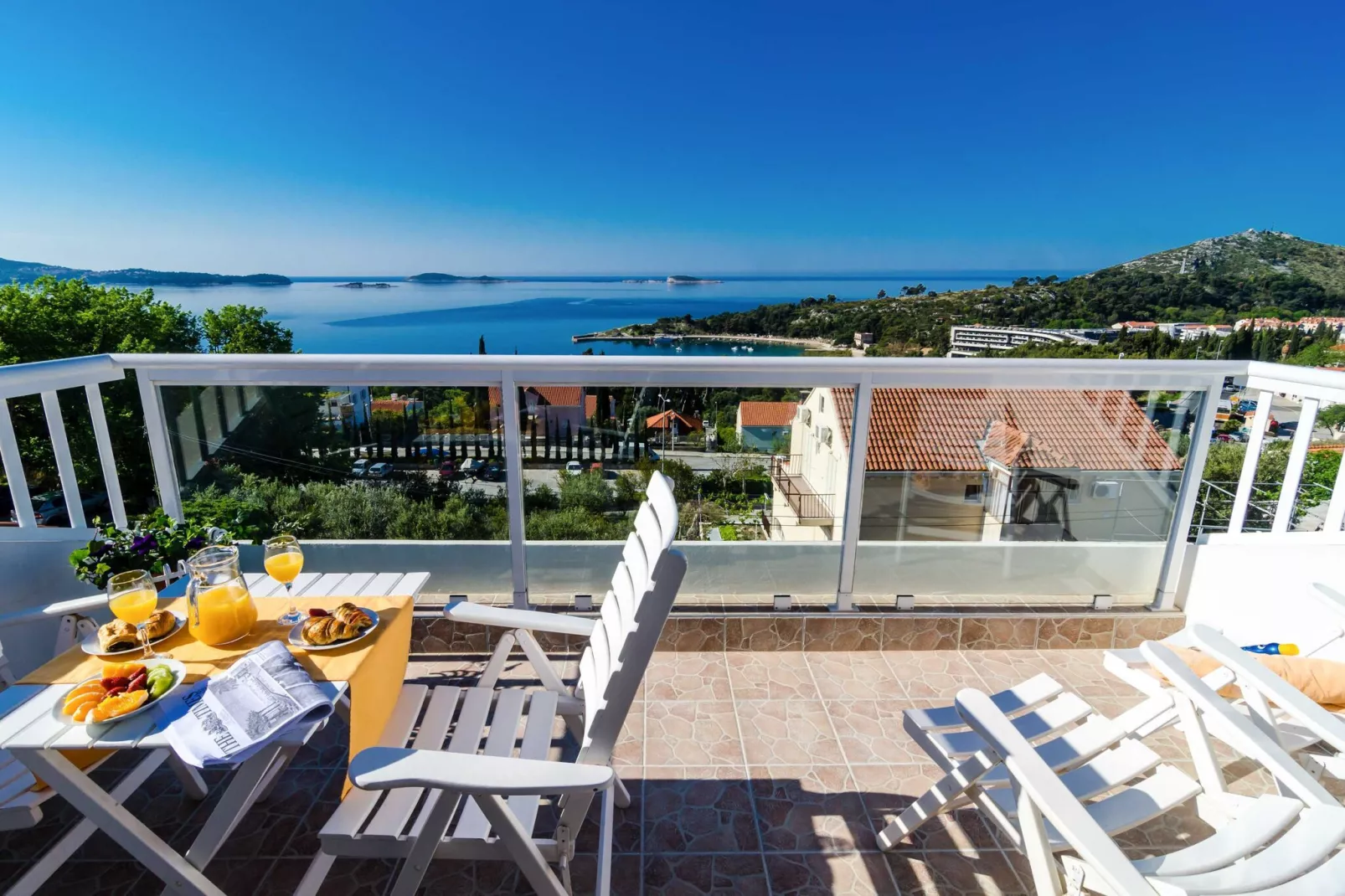 Apartments Knego - Two Bedroom Apartment with Balcony and Sea View-View