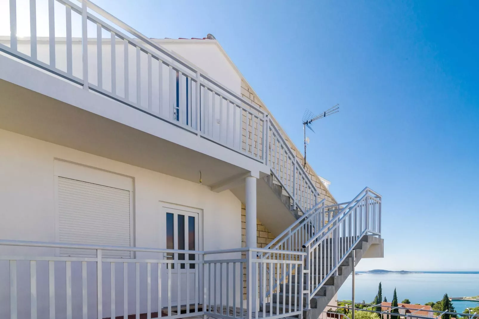 Apartments Knego - Two Bedroom Apartment with Balcony and Sea View-Outdoor