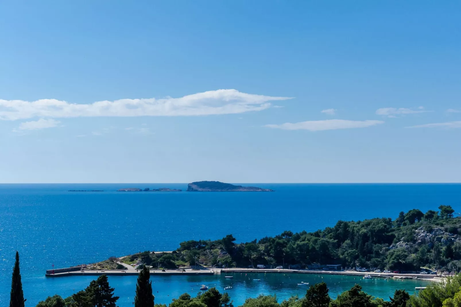 Apartments Knego - One Bedroom Apartment with Balcony and Sea View-View