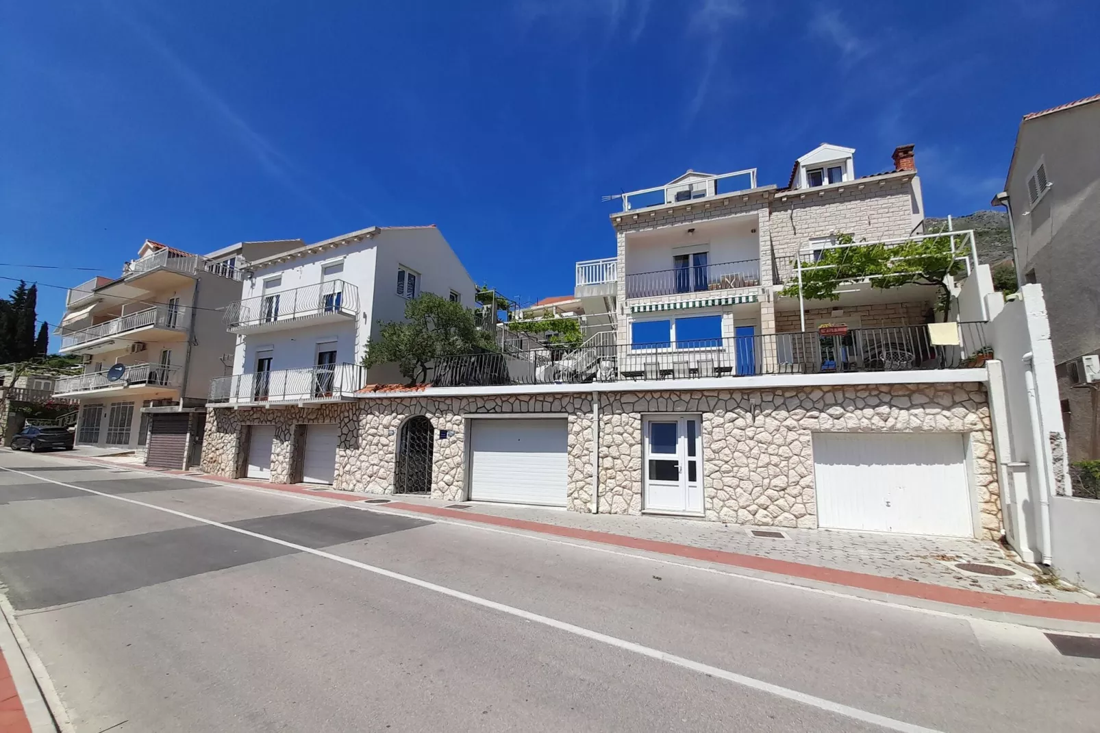 Apartments Knego - Comfort One Bedroom Apartment with Balcony and Sea View-Outdoor
