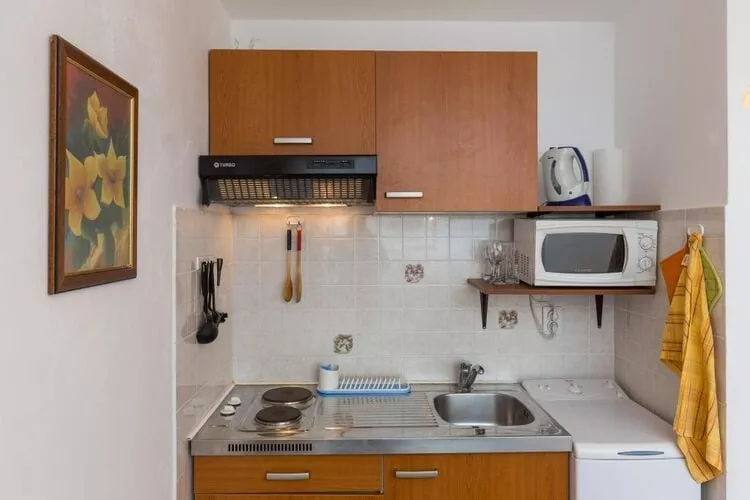 Apartments Milanović - Superior Studio Apartment with Terrace and Garden View-Kitchen