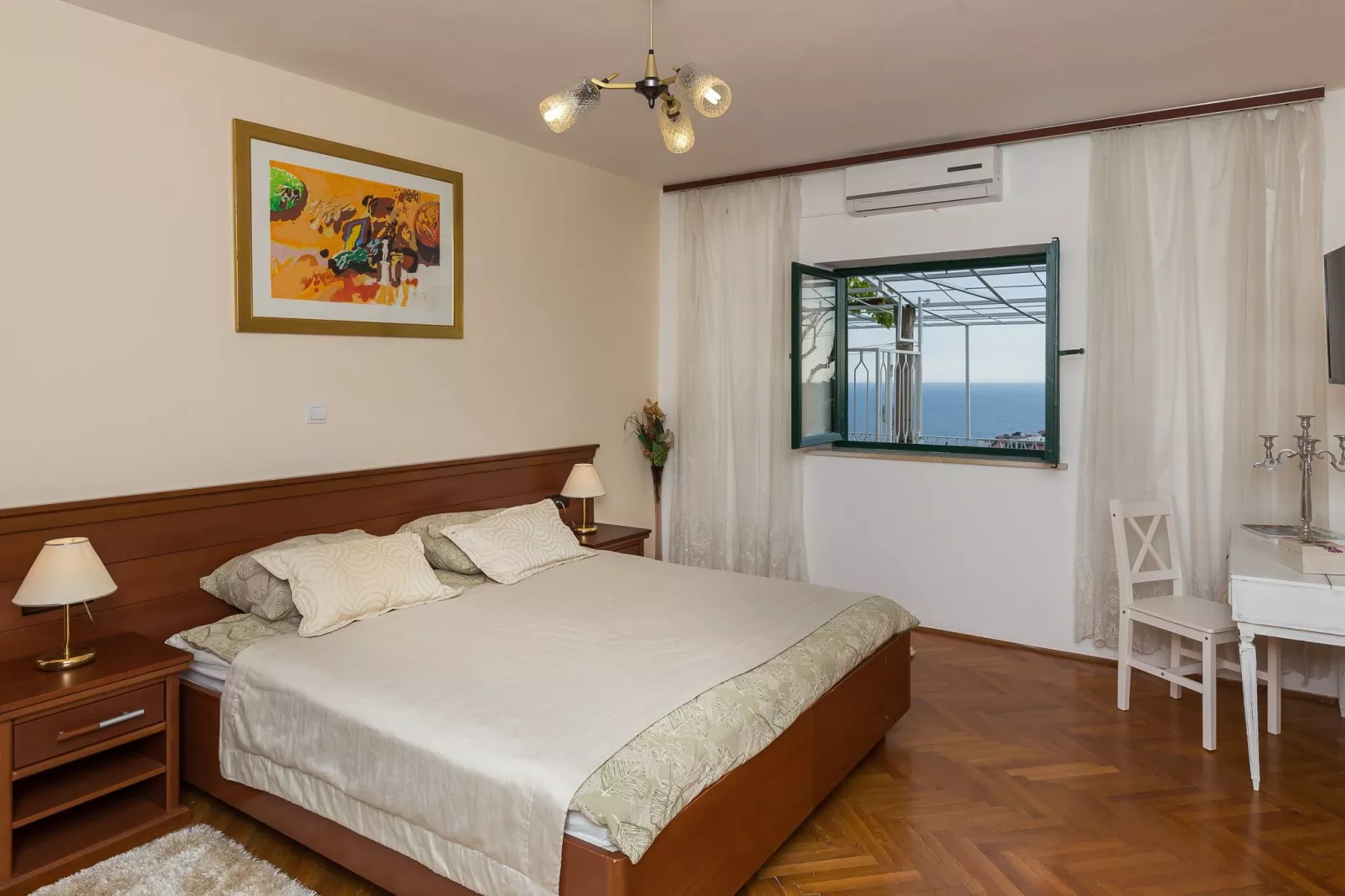 Apartment A Kind Of Magic - One Bedroom Apartment with Terrace and Sea View-Bedroom