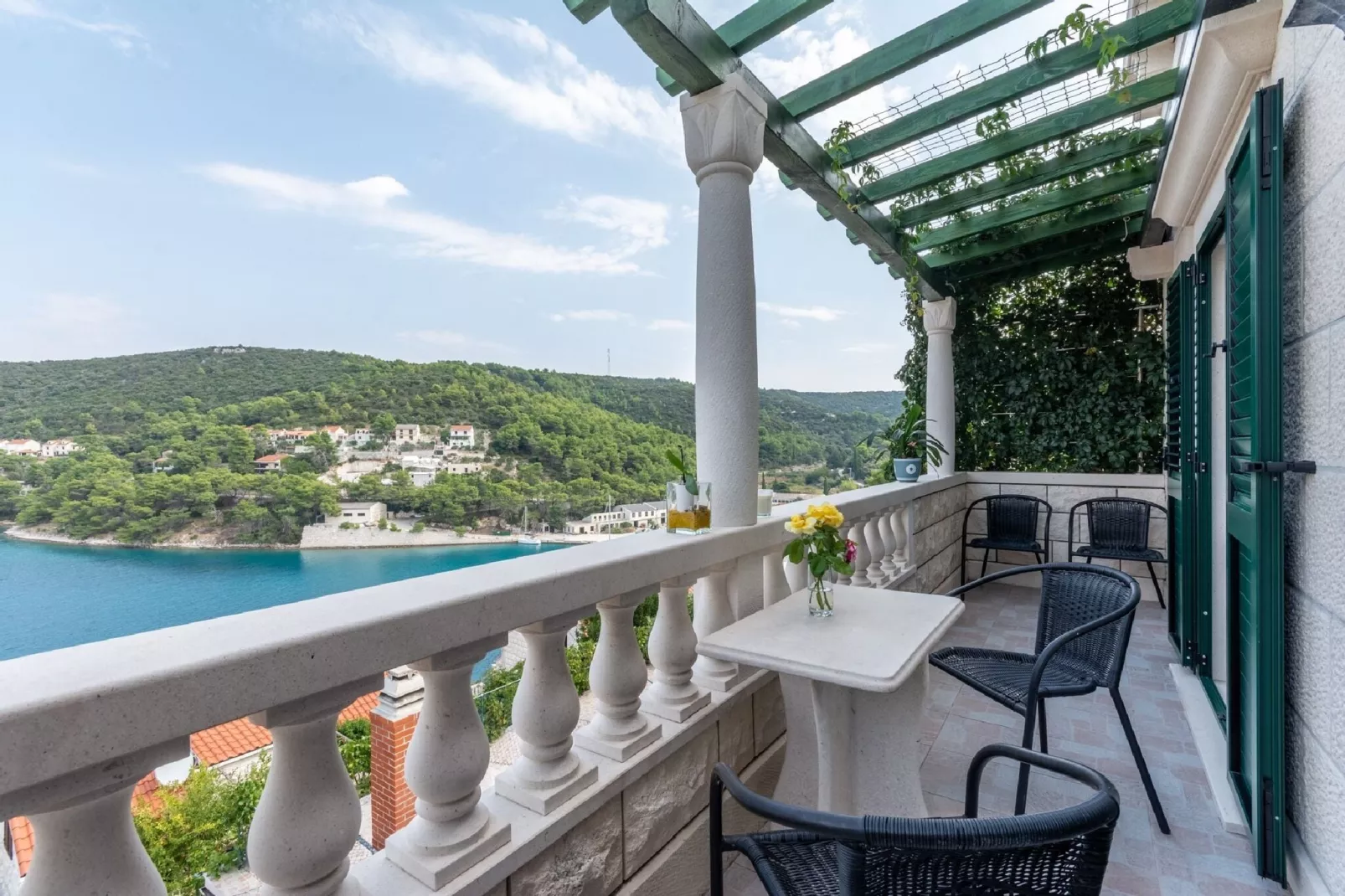 Apartments Darija - One Bedroom Apartment (ST)-Terrace balcony