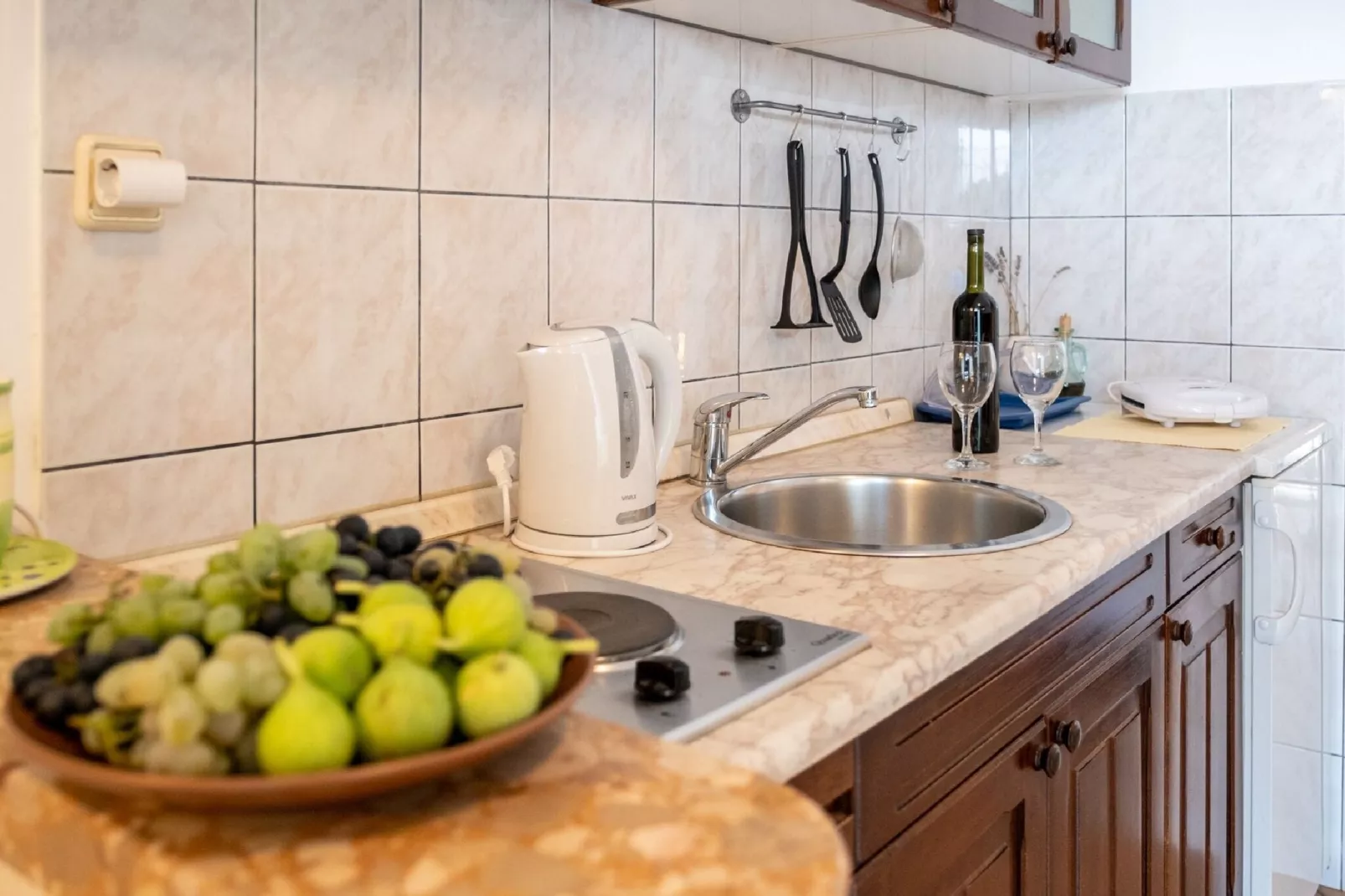 Apartments Darija - Studio Apartment with Sea View (ST)-Kitchen
