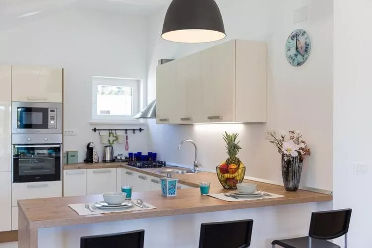 Apartment Green Oase - Three Bedroom Apartment with Balcony (A4+1)-Kitchen
