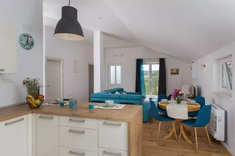 Apartment Green Oase - Three Bedroom Apartment with Balcony (A4+1)-Kitchen