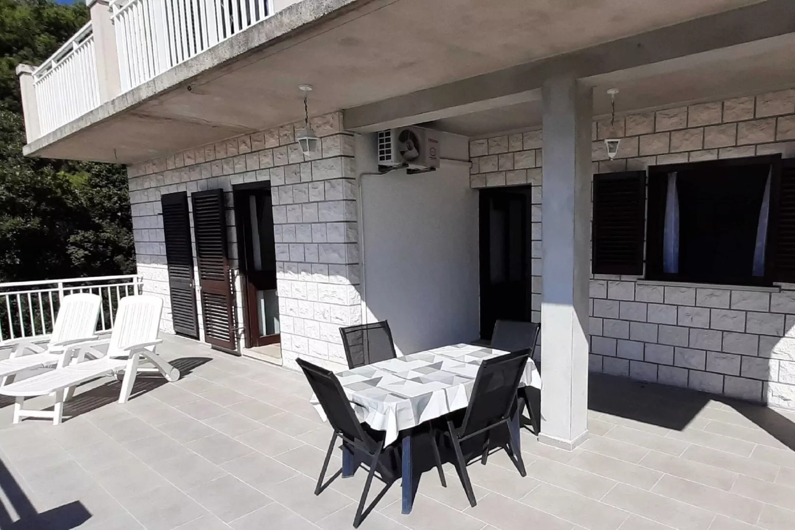 Apartment Classic Korčula - Two Bedroom Apartment with Terrace and Sea View-Terrace