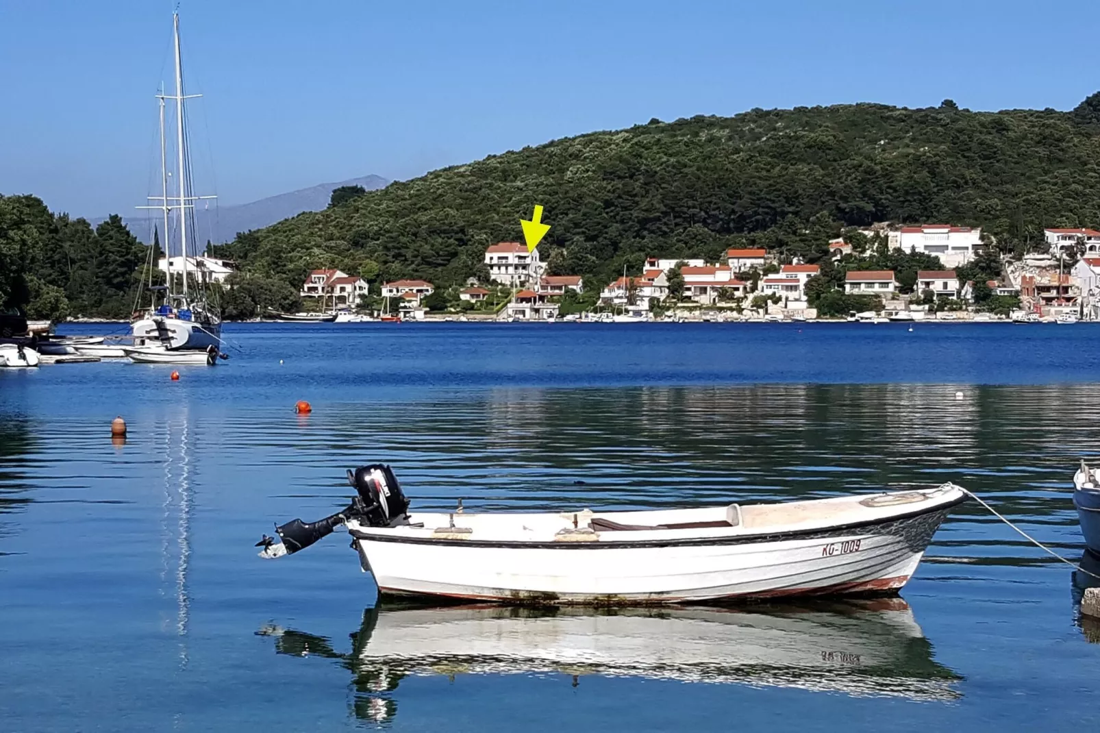 Apartment Classic Korčula - Two Bedroom Apartment with Terrace and Sea View-View