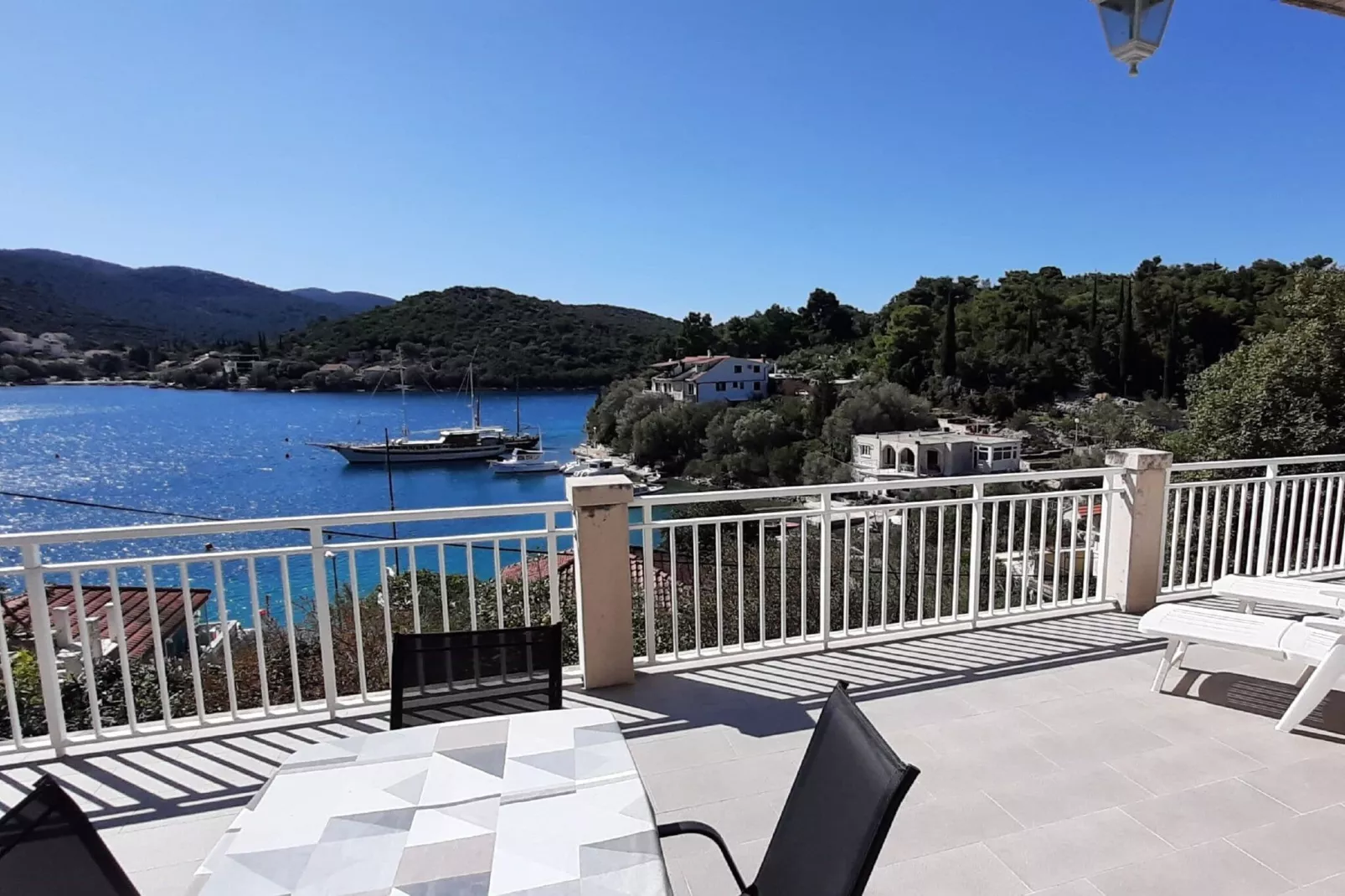 Apartment Classic Korčula - Two Bedroom Apartment with Terrace and Sea View-Terrace