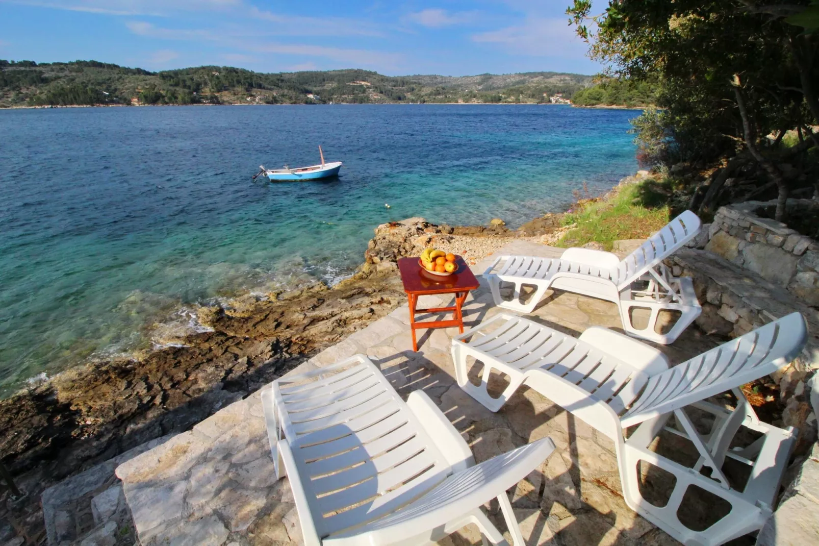Holiday Home Katica - One Bedroom Holiday Home with Terrace and Sea View-Ambiente