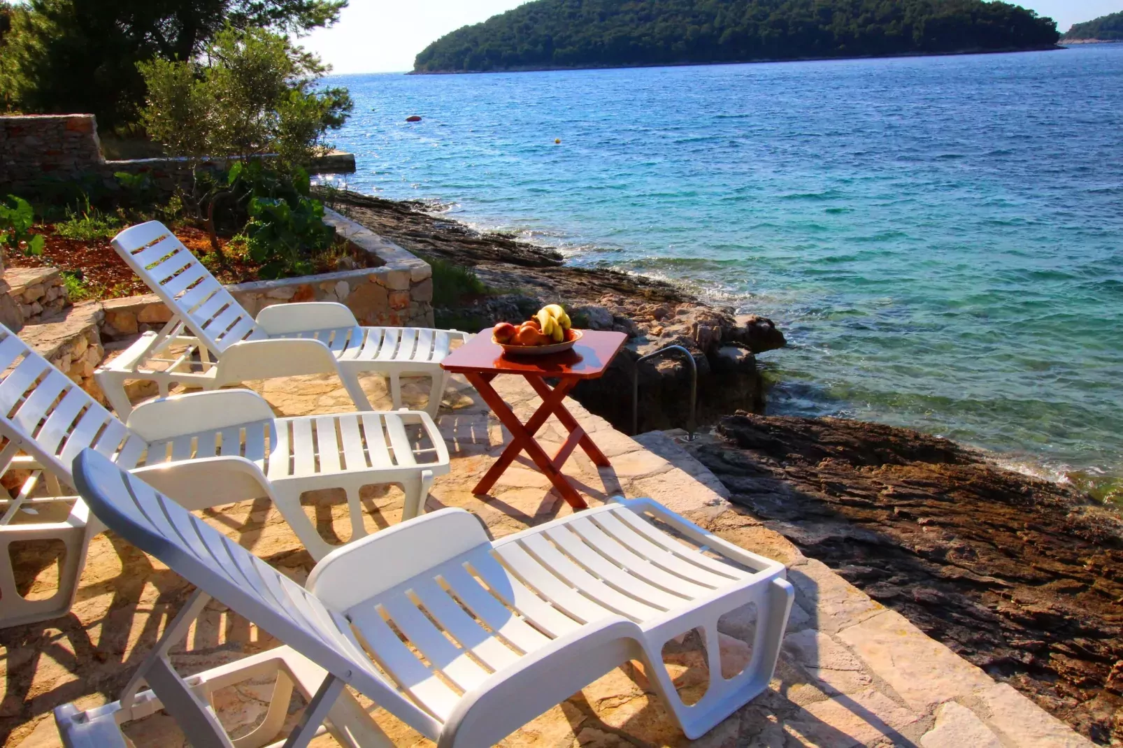 Holiday Home Katica - One Bedroom Holiday Home with Terrace and Sea View-Ambiente