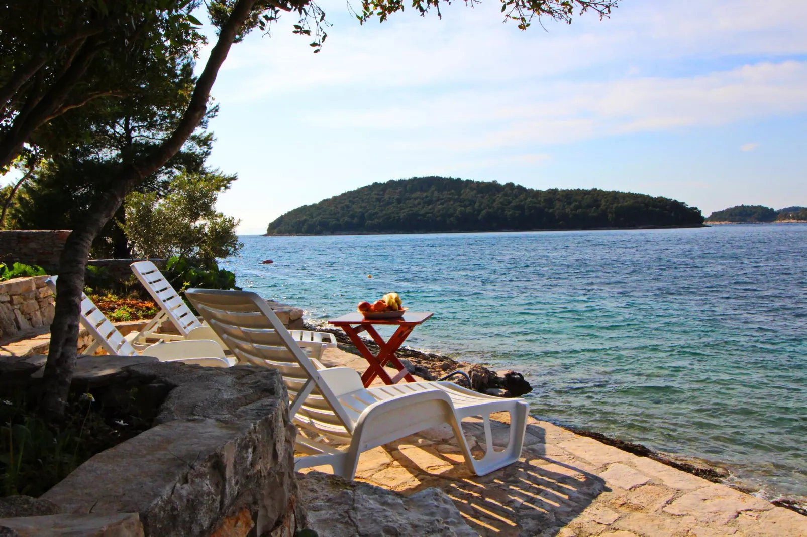Holiday Home Katica - One Bedroom Holiday Home with Terrace and Sea View-Ambiente