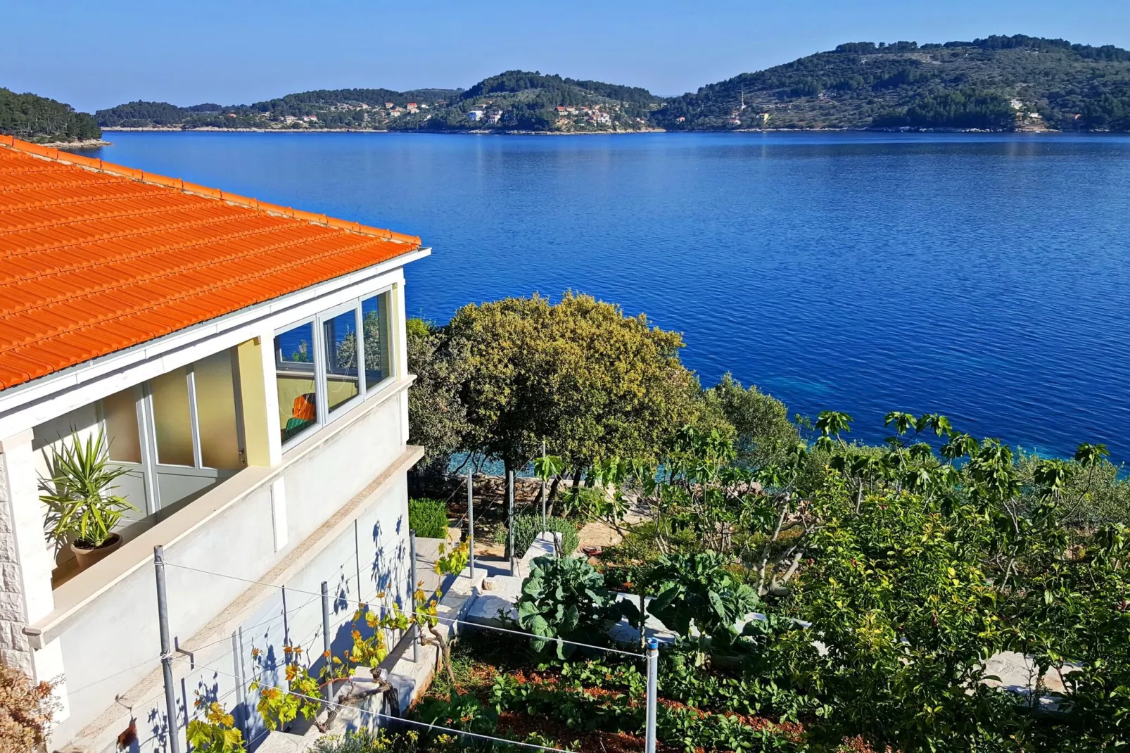 Holiday Home Katica - One Bedroom Holiday Home with Terrace and Sea View-Aussicht