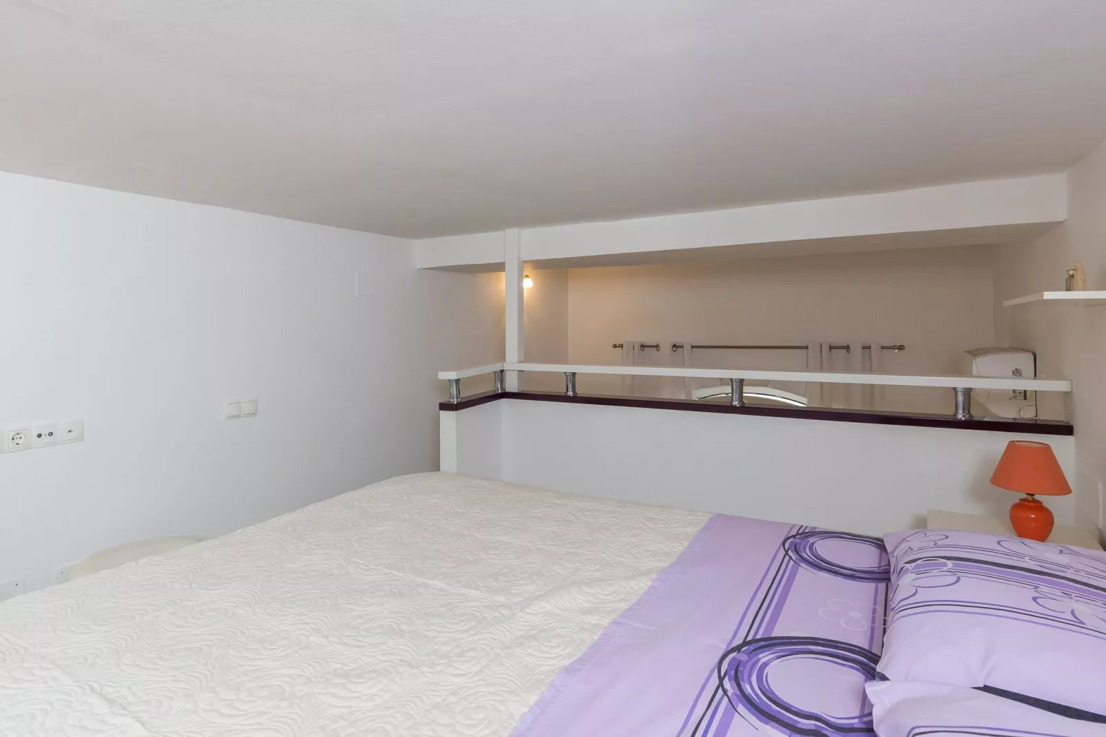 Studio Adriatic View - Studio Apartment with Sea View-Bedroom