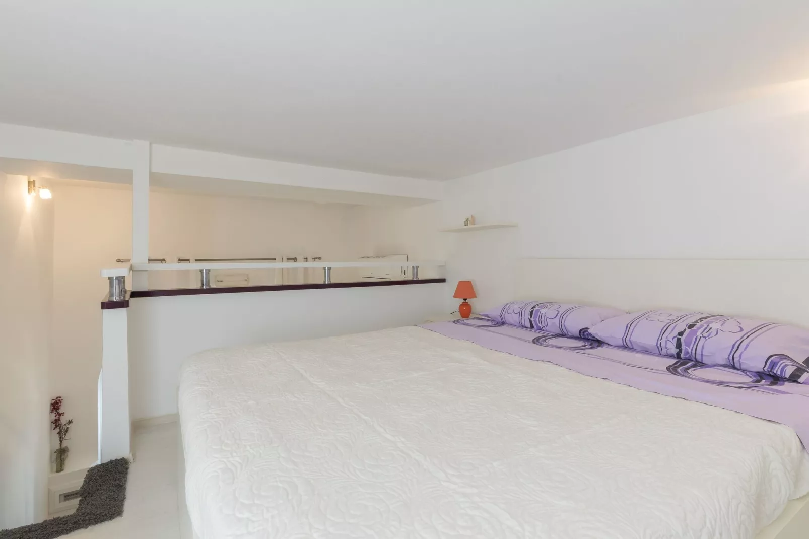 Studio Adriatic View - Studio Apartment with Sea View-Bedroom