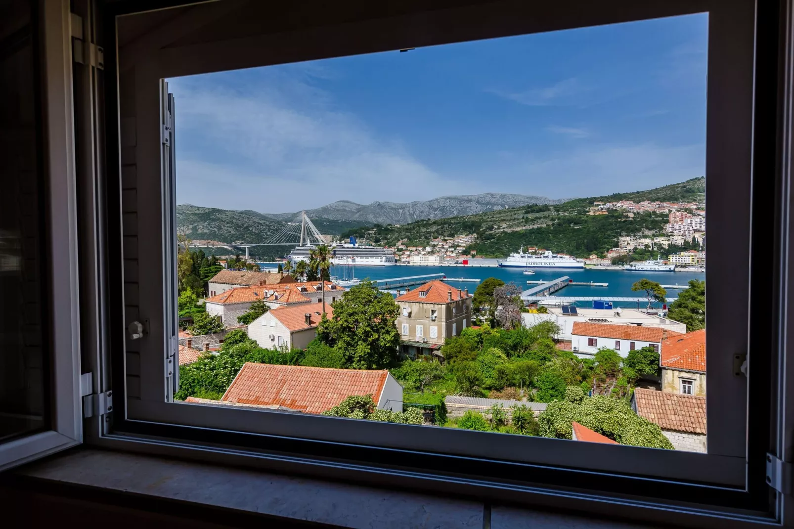 Apartment Marina View - One-Bedroom Apartment with Terrace and Sea View-Aussicht