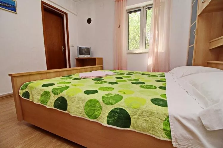 Apartments Radojković Lumbarda -One Bedroom Apartment with Terrace and Partial Sea View(A1)-Bedroom
