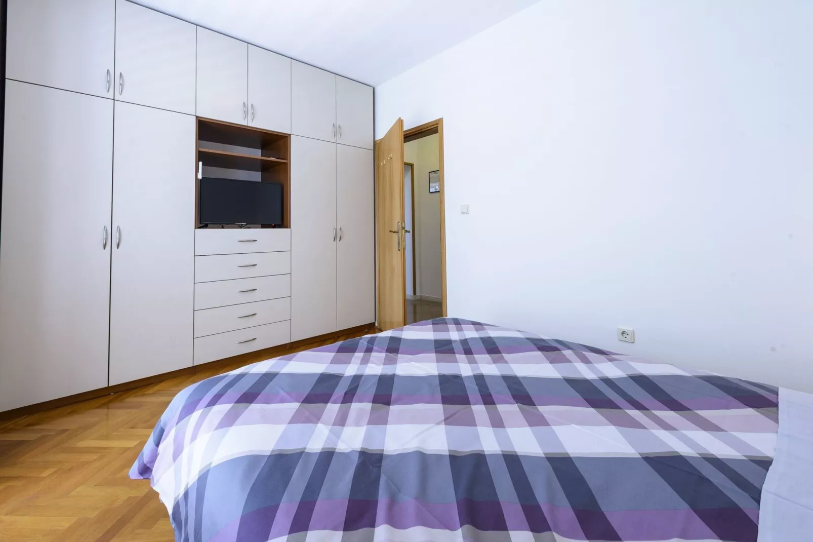 Apartment Tija - Two Bedroom Apartment with Balcony and Partial Sea View(A4+2)-Bedroom