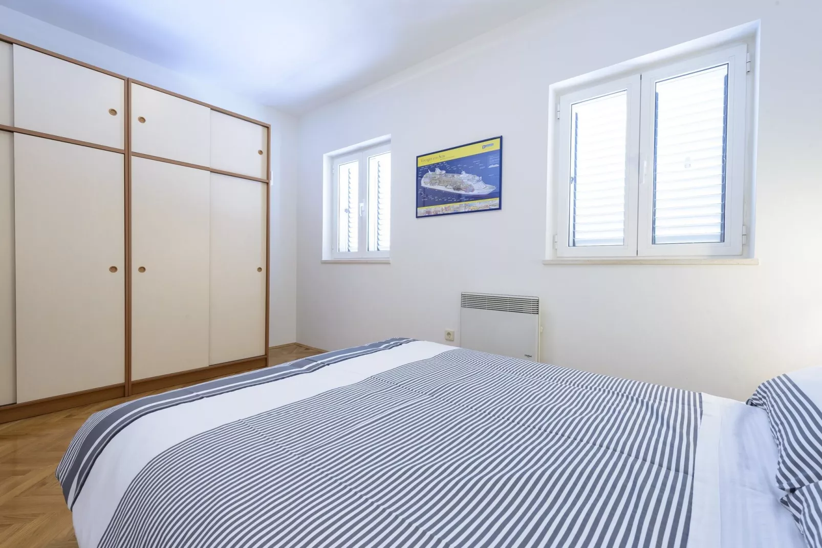 Apartment Tija - Two Bedroom Apartment with Balcony and Partial Sea View(A4+2)-Bedroom