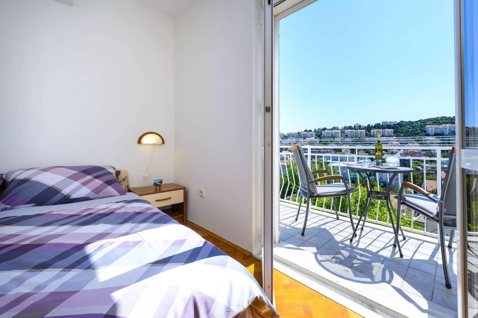 Apartment Tija - Two Bedroom Apartment with Balcony and Partial Sea View(A4+2)-Bedroom