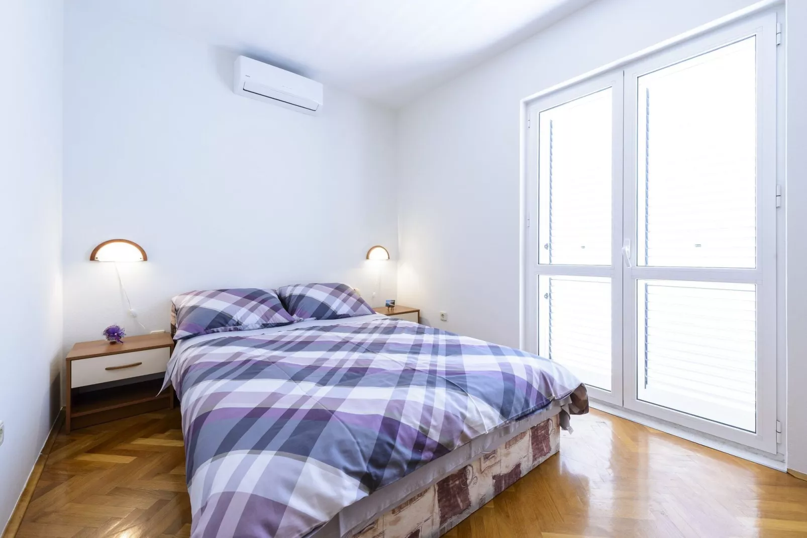 Apartment Tija - Two Bedroom Apartment with Balcony and Partial Sea View(A4+2)-Bedroom