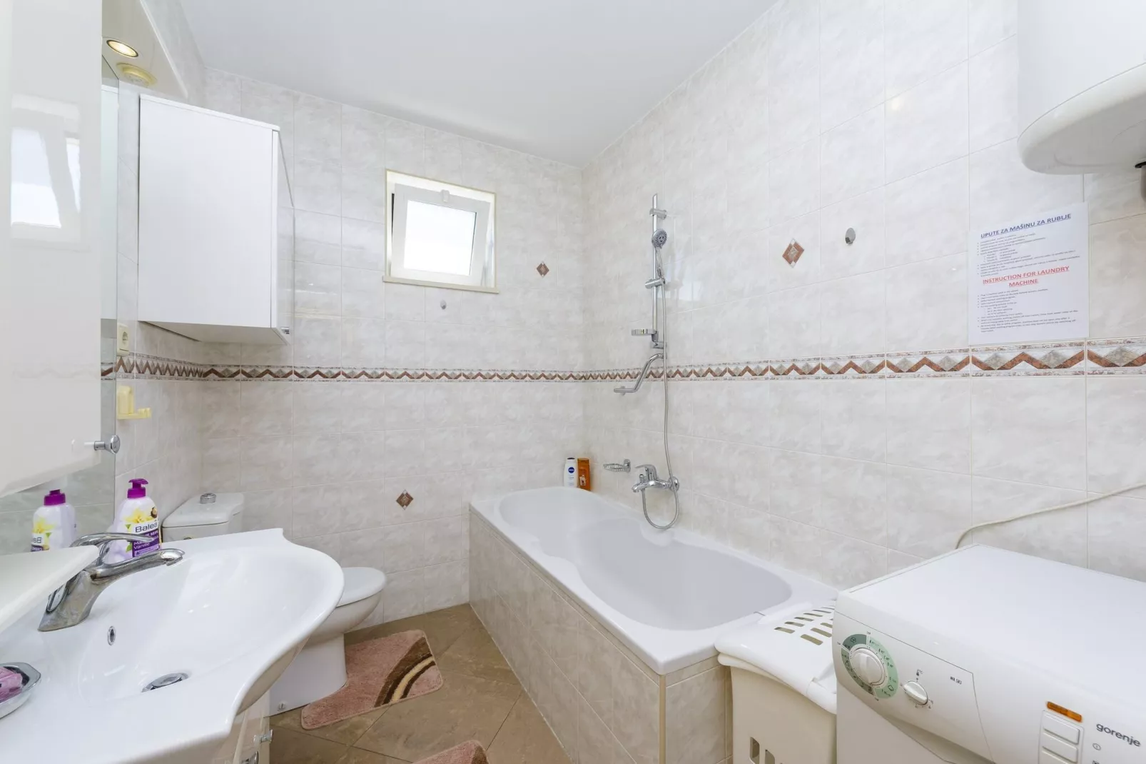 Apartment Tija - Two Bedroom Apartment with Balcony and Partial Sea View(A4+2)-Bathroom