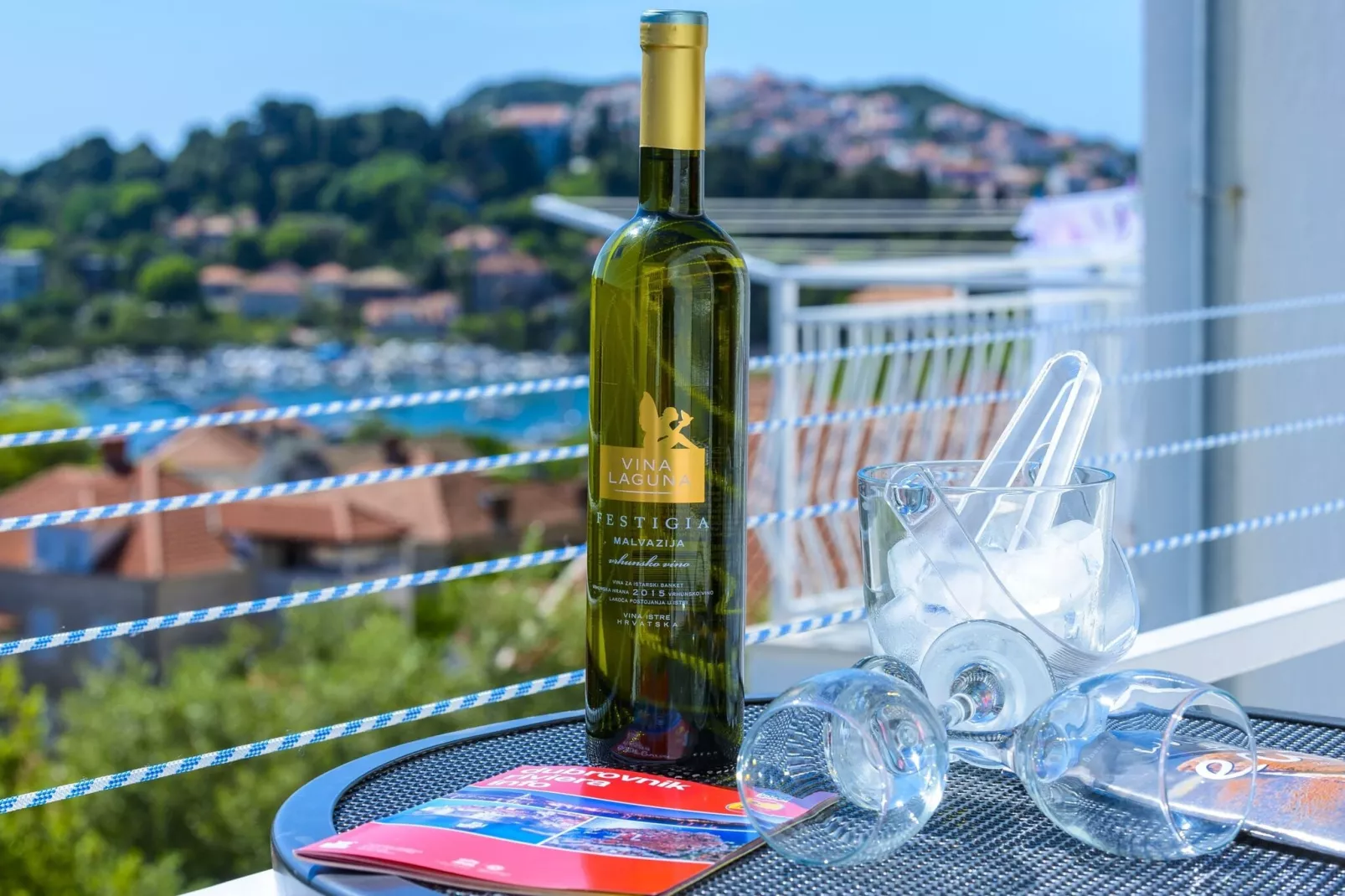 Apartment Tija - Two Bedroom Apartment with Balcony and Partial Sea View(A4+2)-Terrace balcony