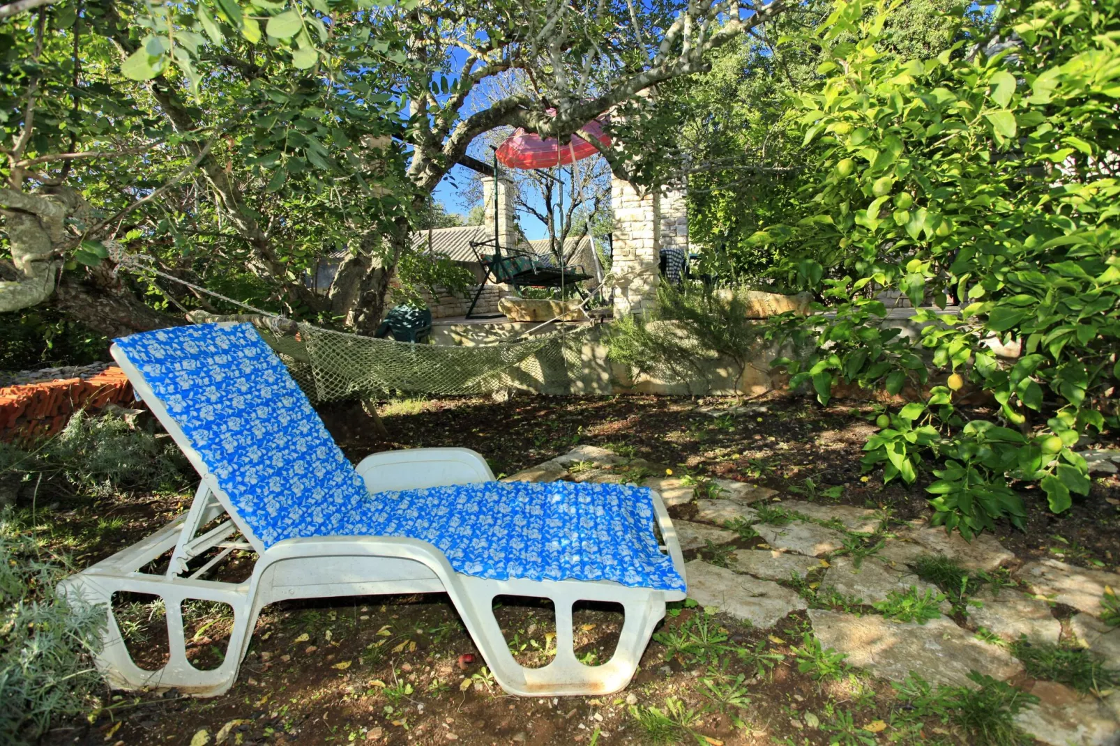 Stone House Oreb's Cottage - Two Bedroom Stone House with Terrace and Garden View-Terrasse