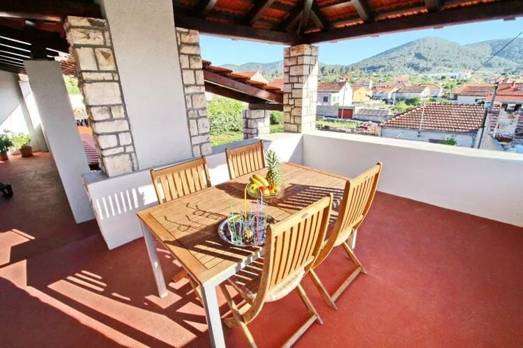 Apartment Lucija Vela Luka - Two Bedroom Apartment with Terrace and Garden View-Terrasse