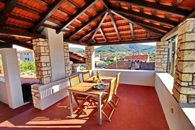 Apartment Lucija Vela Luka - Two Bedroom Apartment with Terrace and Garden View-Terrasse