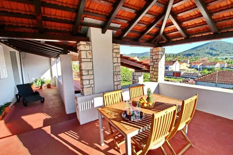 Apartment Lucija Vela Luka - Two Bedroom Apartment with Terrace and Garden View-Terrasse