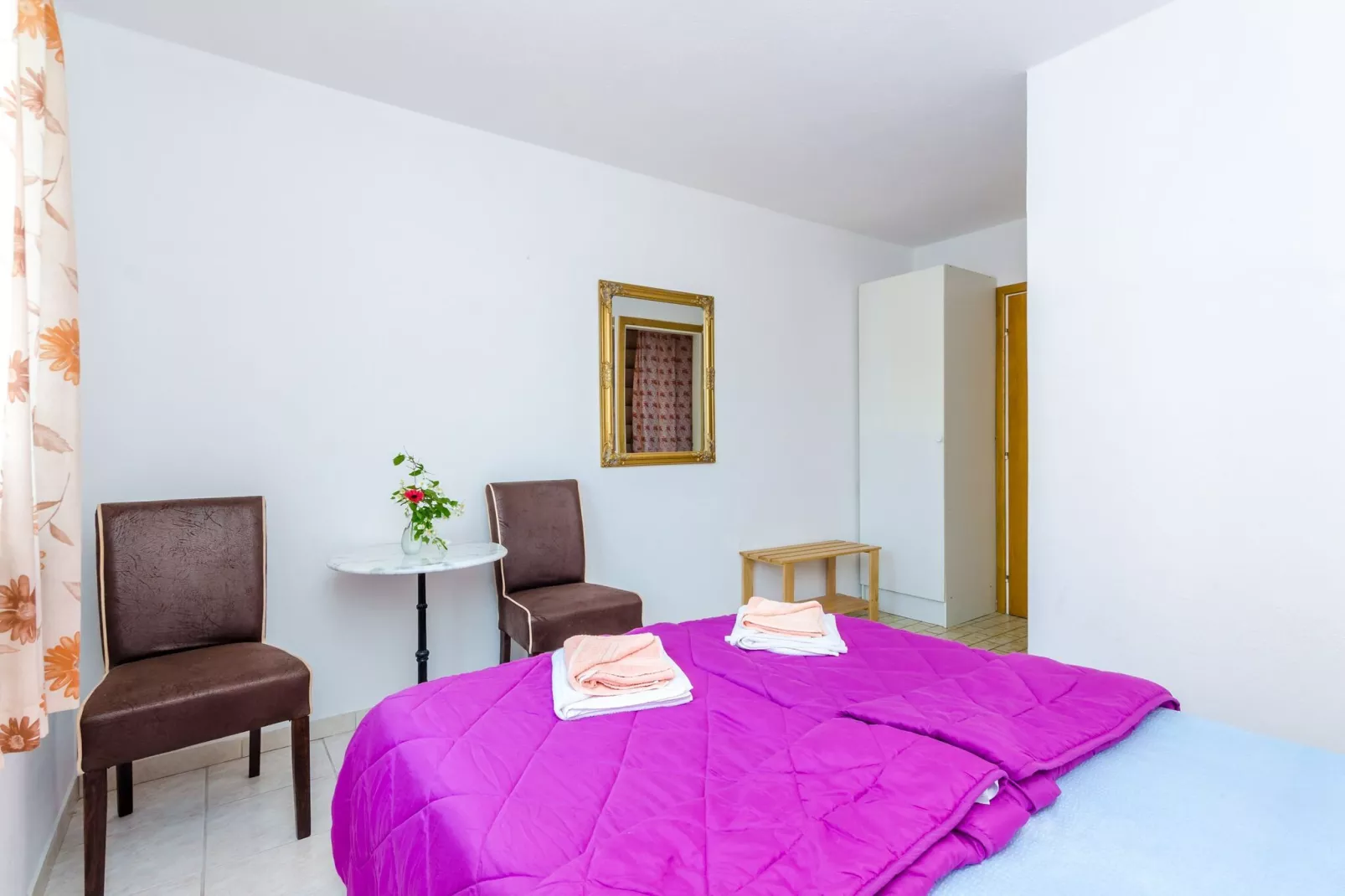 Villa Bind - Basic Double Room with Patio and Garden View (R3)-Bedroom