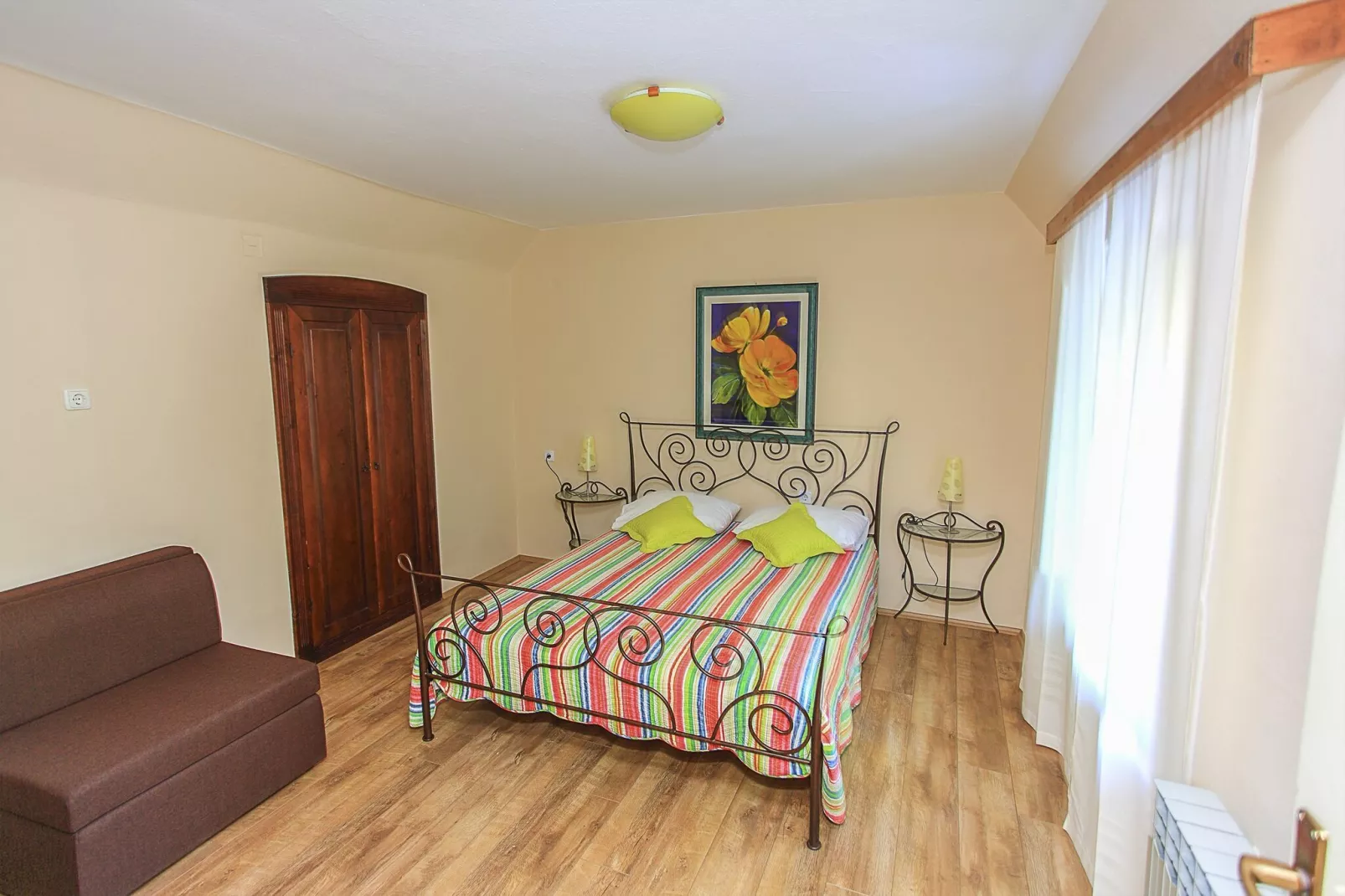 Apartment&Rooms Savonari - Two Bedroom  Studio Apartment with Terrace-Bedroom
