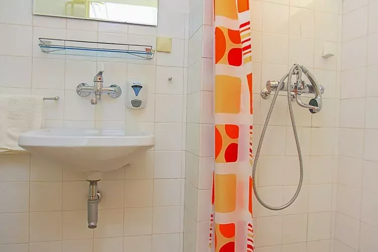 Apartment&Rooms Savonari - Two Bedroom  Studio Apartment with Terrace-Bathroom