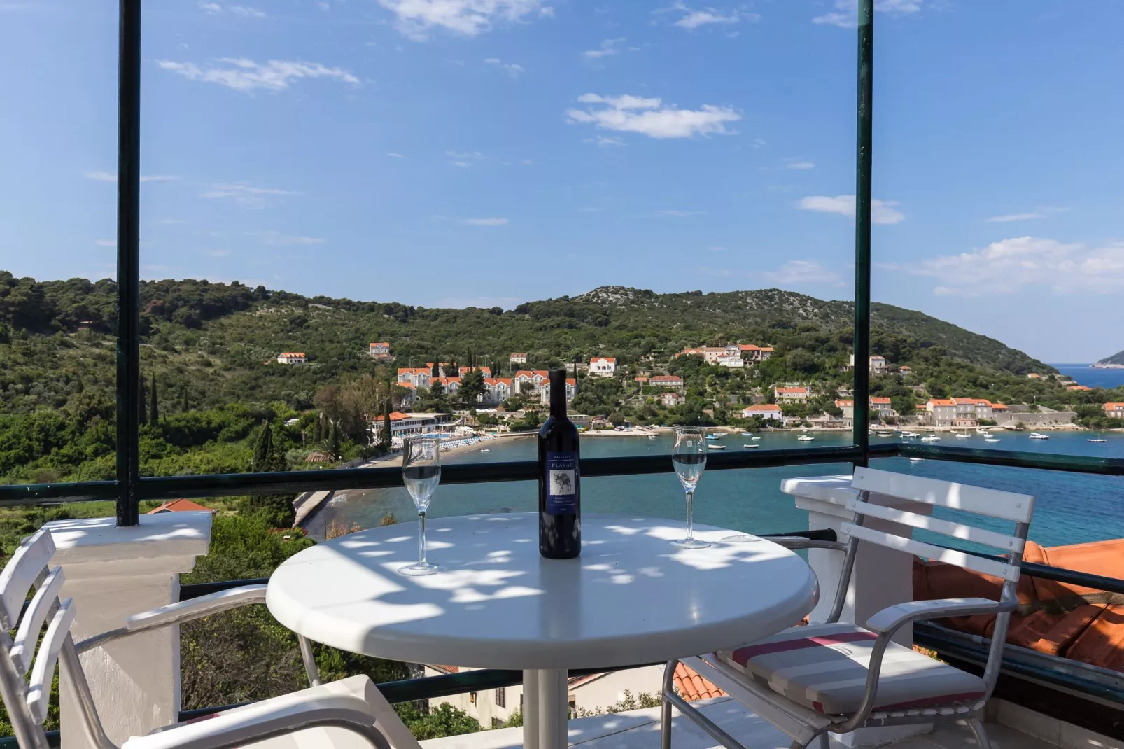Apartments Miskovic - Studio Apartment with Balcony and Sea View (East)-Outdoor