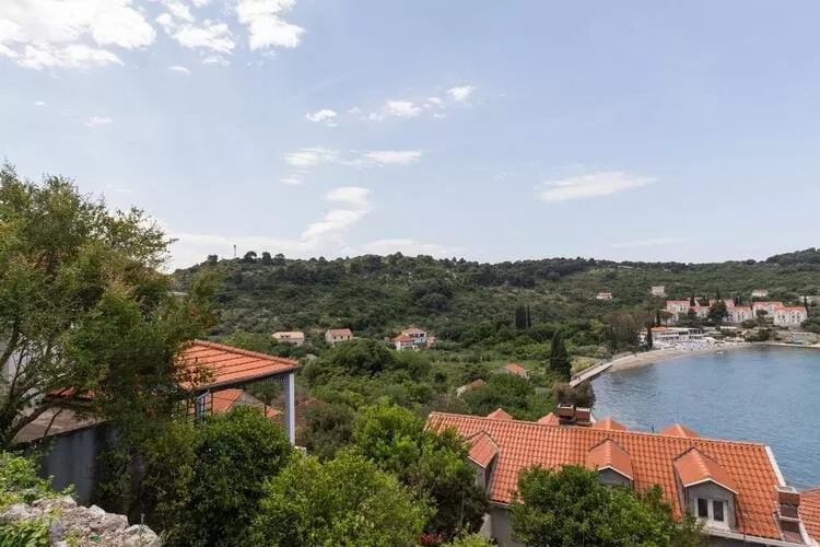 Apartments Miskovic - Duplex One Bedroom Apartment with Balcony and Sea View (West)-View