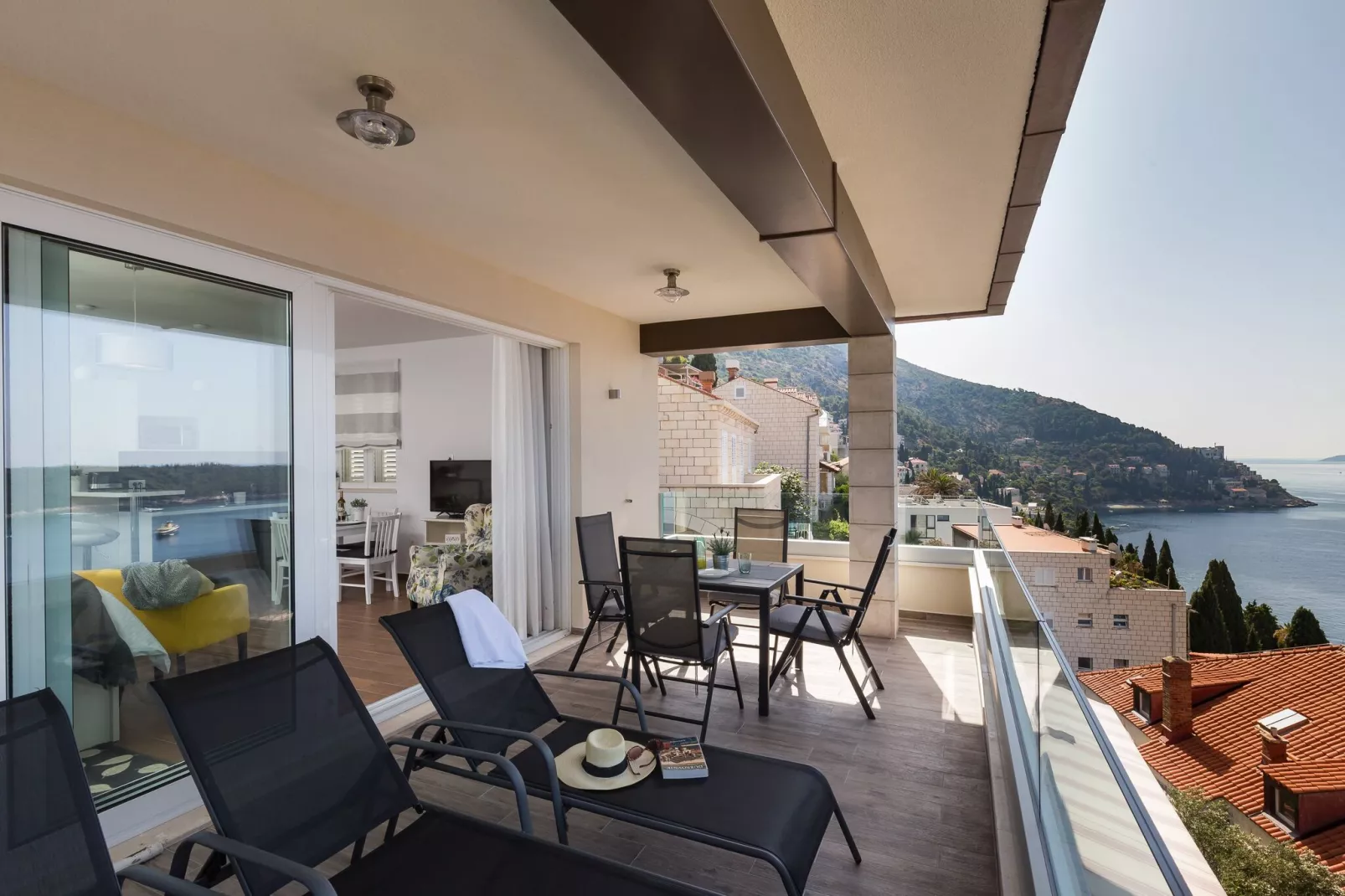 Amorino of Dubrovnik Apartments - Studio Apartment with Terrace and Sea View (Apartment Lavanda)-Terrace