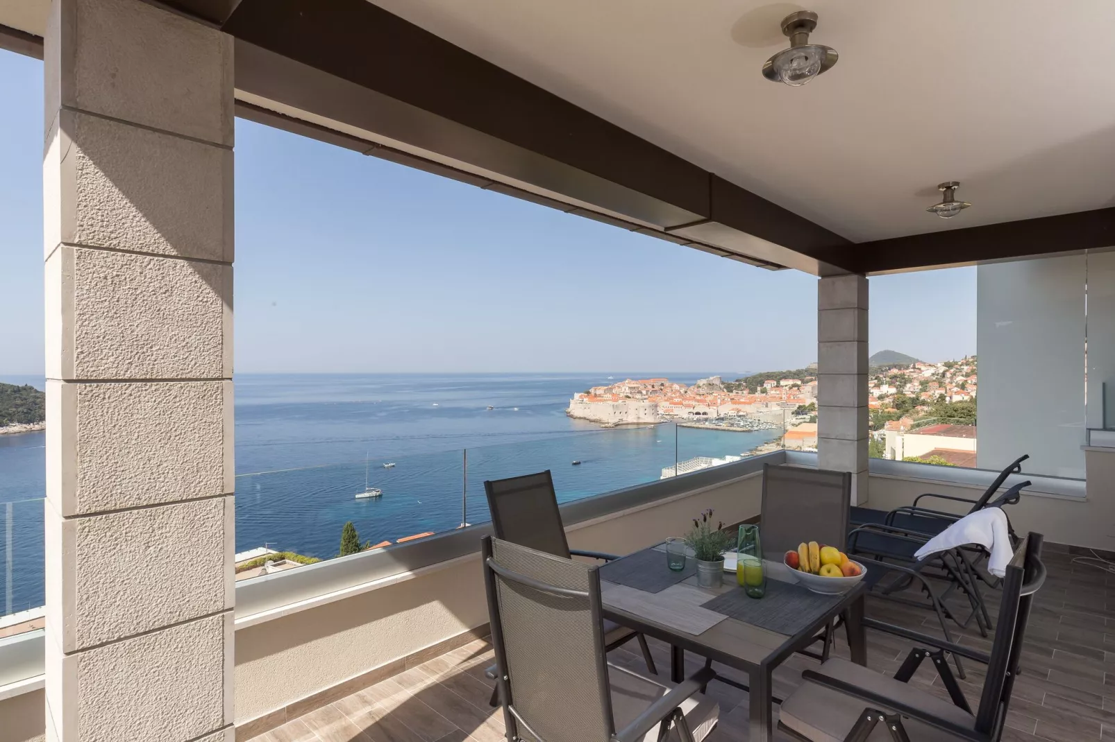 Amorino of Dubrovnik Apartments - Studio Apartment with Terrace and Sea View (Apartment Lavanda)-View