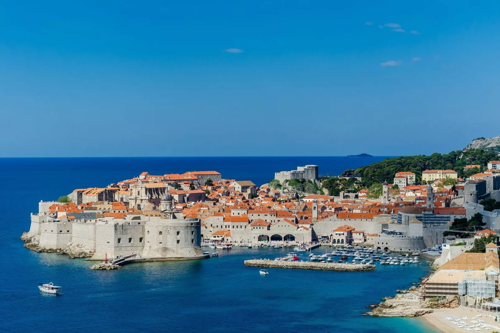 Amorino of Dubrovnik Apartment - Two Bedroom Apartment with Terrace and Sea View (Apartment Ruzmarin)-Vue
