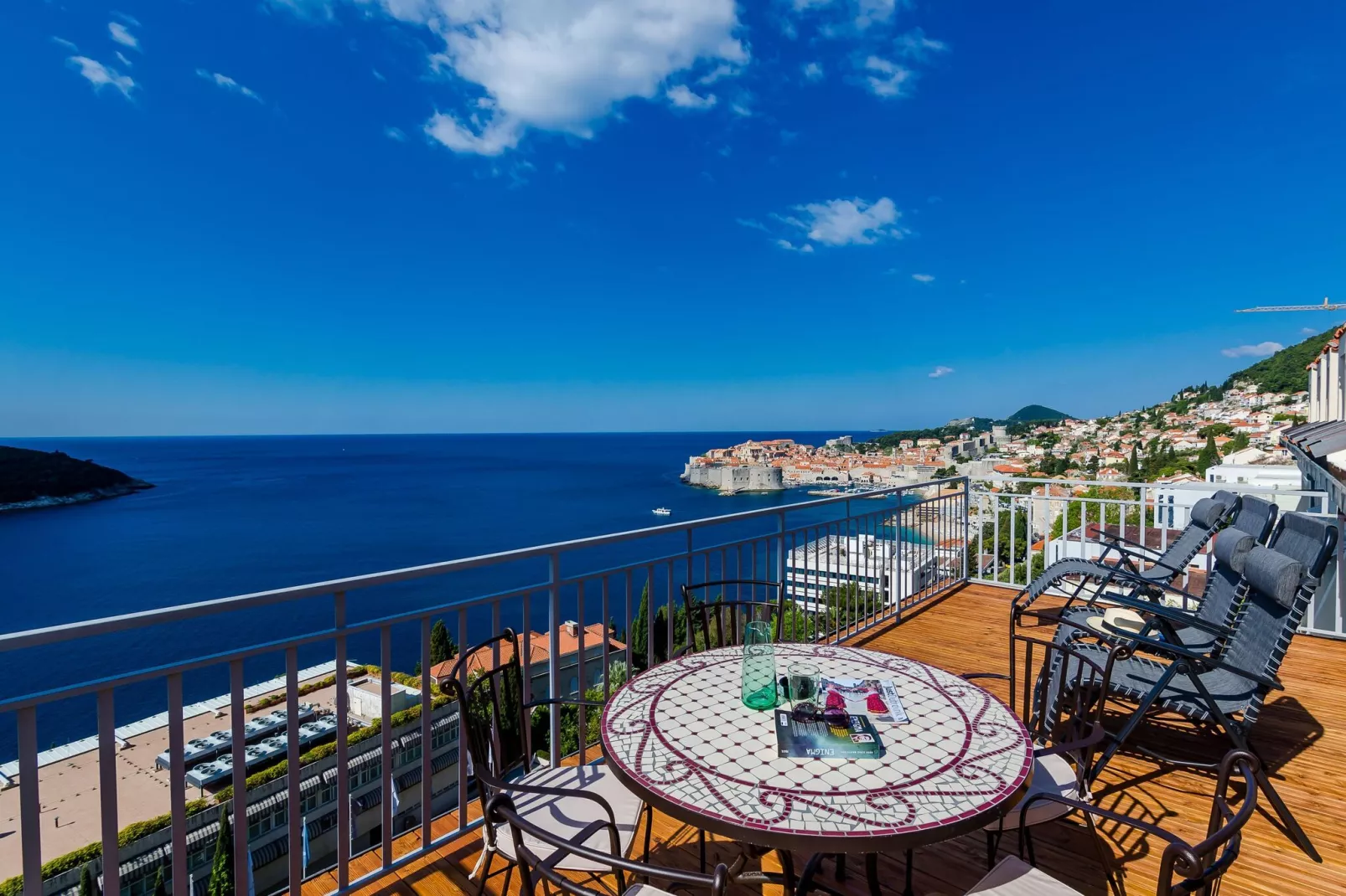 Amorino of Dubrovnik Apartment - Two Bedroom Apartment with Terrace and Sea View (Apartment Ruzmarin)-Vue