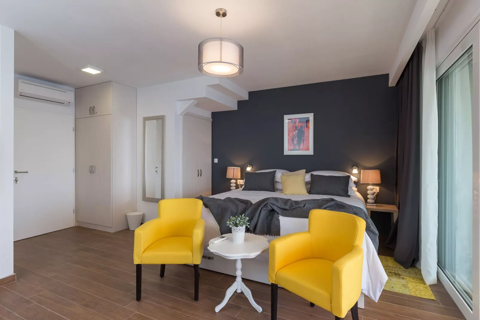 Amorino of Dubrovnik Apartments - Studio Apartment with Balcony and Sea View (Apartment Lovor)-Bedroom