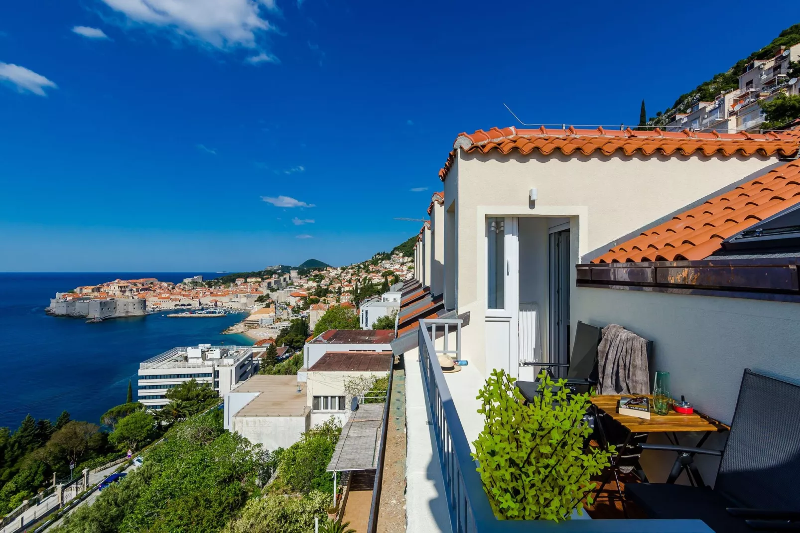 Amorino of Dubrovnik Apartments - One Bedroom Apartment with Balcony and Sea View (Apartment Maslina)-Aussicht