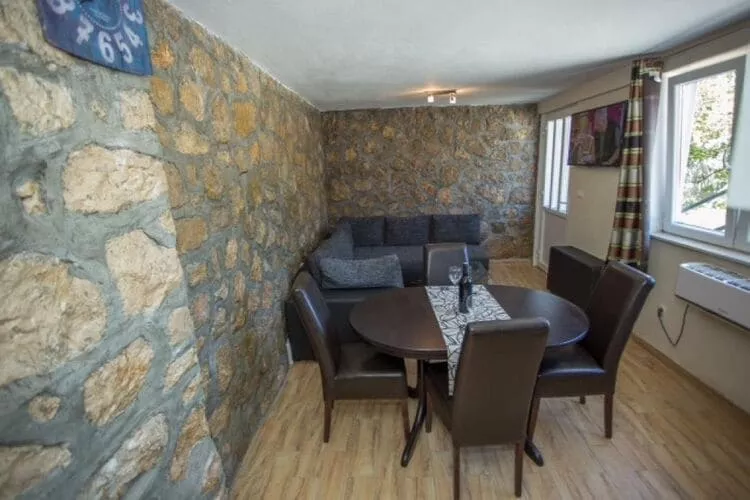 Apartment Any - One Bedroom Apartment with Terrace and Sea View-Esszimmer