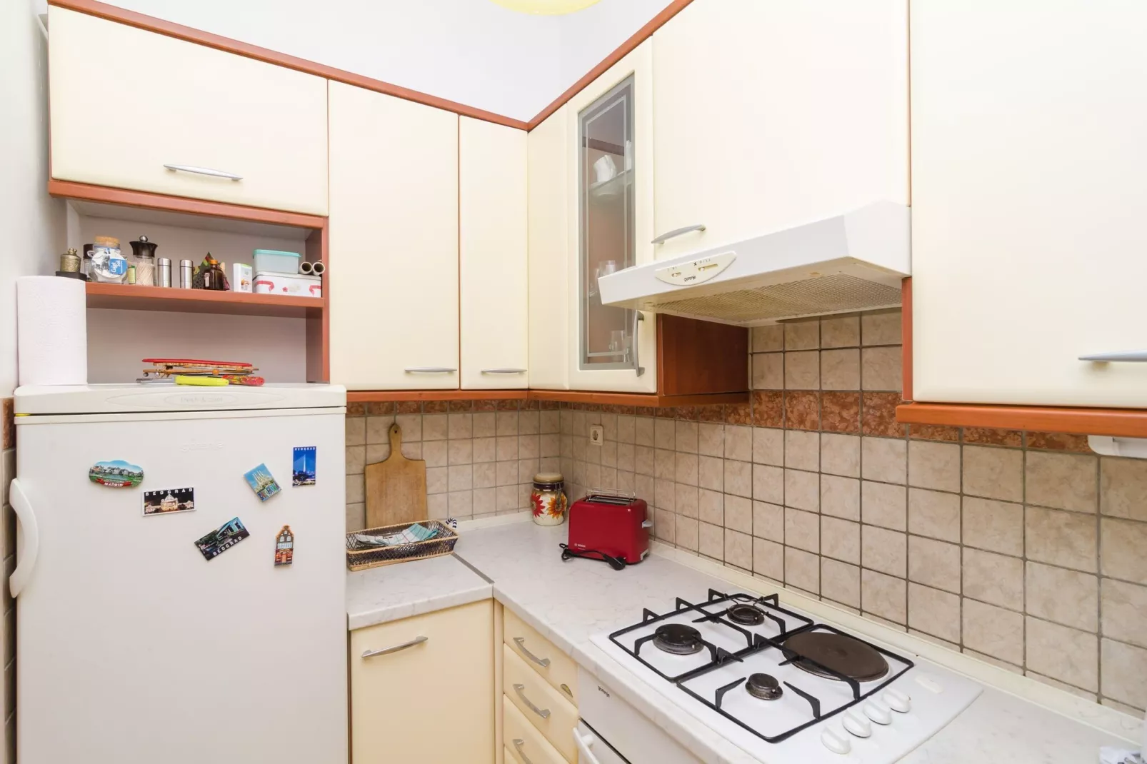 Apartments Davor - Two Bedroom Apartment with Sea View and Terrace-Kitchen