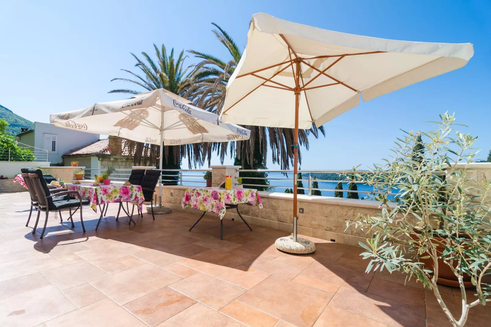 Apartments Davor - Two Bedroom Apartment with Sea View and Terrace-Terrace
