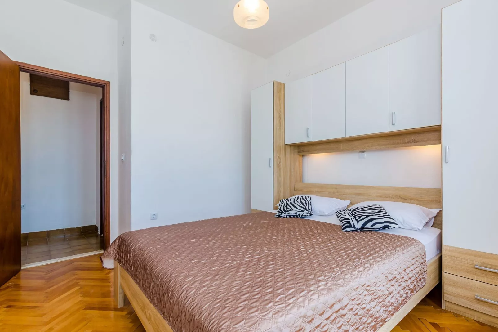 Villa Dalmatian Gem - Two-Bedroom Villa with Terrace and Swimming Pool-Bedroom