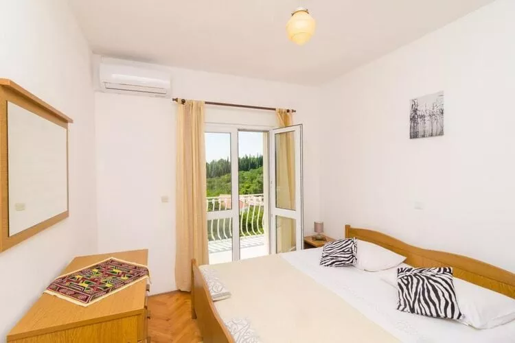 Villa Dalmatian Gem - Two-Bedroom Villa with Terrace and Swimming Pool-Bedroom