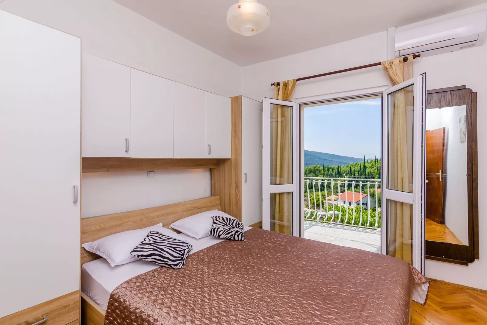 Villa Dalmatian Gem - Two-Bedroom Villa with Terrace and Swimming Pool-Bedroom